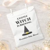 De kleine heks is de zwangerschap van de halloween bedankzakje (Geknipt)