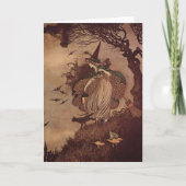 De kleine heks kaart (Voorkant)