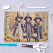 De kleine heksen tissuepapier (Craft)