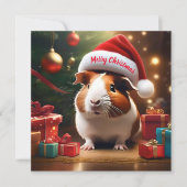 De kleine helper van de Kerstman: het kerstcavia (Voorkant)