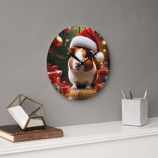 De kleine helper van de Kerstman: het kerstcavia Grote Klok (Kantoor)