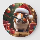De kleine helper van de Kerstman: het kerstcavia Grote Klok (Voorkant)