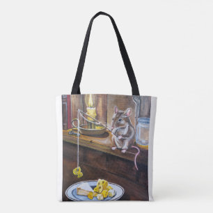 De Kleine Hengelaar Schilderij van Alfred Fox Tote Bag
