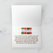 De kleine homo drummer Boy LGBTQIA+ kerst Kaart (Binnen)