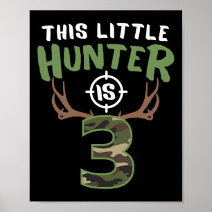 De kleine jager is 3 sterrenjongens van de derde v poster