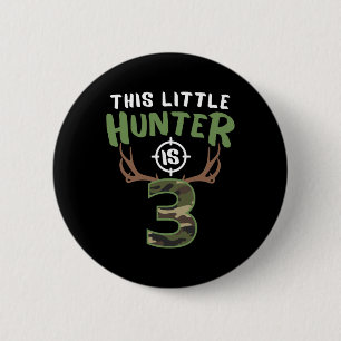 De kleine jager is 3 sterrenjongens van de derde v ronde button 5,7 cm