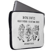 De kleine jongens - laptop sleeve (Voorkant Rechts)