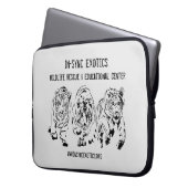 De kleine jongens - laptop sleeve (Voorkant Links)