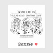 De kleine jongens - sticker (Vel)