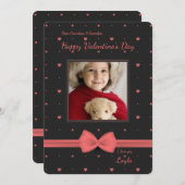 De kleine Kaart van de Foto van Valentijn (Voorkant / Achterkant)