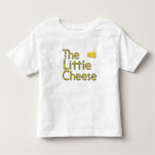 De kleine kaas kinder shirts (Voorkant)