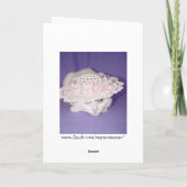 De kleine kat die met Pasen naar de kerk wilde Feestdagen Kaart (Achterkant)