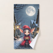 De Kleine Kerstboodschapper. Bad Handdoek (Handdoek)