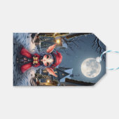 De Kleine Kerstboodschapper. Cadeaulabel (Voorkant (Horizontaal))