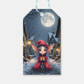 De Kleine Kerstboodschapper. Cadeaulabel (Achterkant)