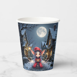 De Kleine Kerstboodschapper. Papieren Bekers