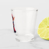 De Kleine Kerstboodschapper. Shot Glas (Rechts)