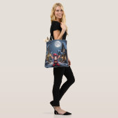 De Kleine Kerstboodschapper. Tote Bag (Op model)