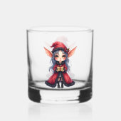 De Kleine Kerstboodschapper. Whisky Glas (Achterkant)