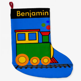 De kleine kerststop van de motor van de Trein Grote Kerstsok