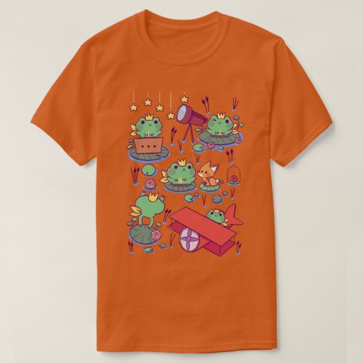 De kleine kikkerprins t-shirt (Design voorkant)