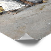 De kleine kinderen te laten overlijden. poster (Hoek)