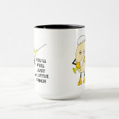 De kleine knuppel van de verpleegster mok (Midden)