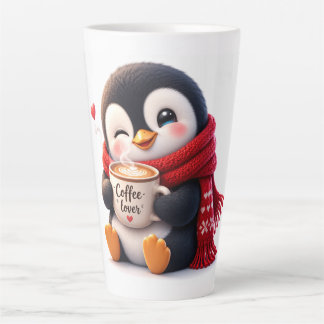 De Kleine Koffie Pinguïn Latte Mok