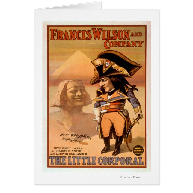 "De kleine korporaal" Egyptische theater Sphinx (Voorkant)