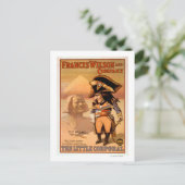 "De kleine korporaal" Egyptische theater Sphinx Briefkaart (Staand voorkant)