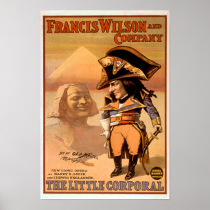 "De kleine korporaal" Egyptische theater Sphinx Poster