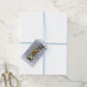De kleine Labels van de Gift Carollers Cadeaulabel (Met Touw)