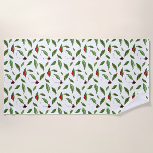 De kleine Ladybugs Strandlaken (Voorkant)