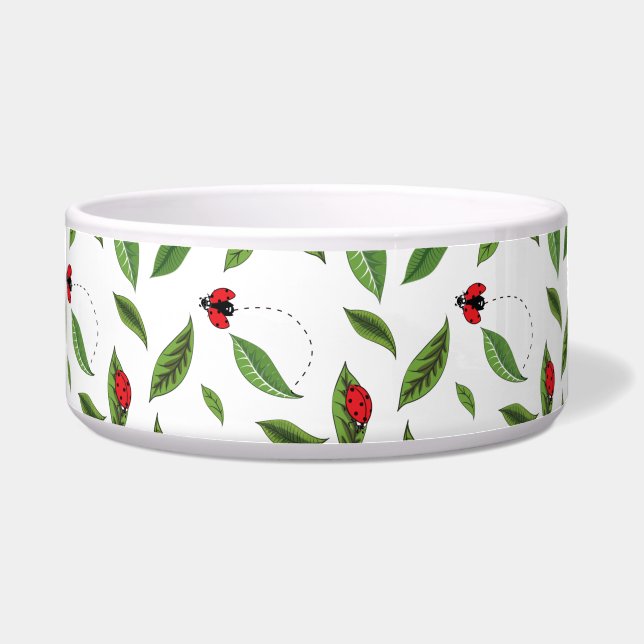 De kleine Ladybugs Voerbakje (Voorkant)