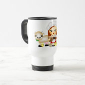 De kleine Laitière Reisbeker (Voorkant links)