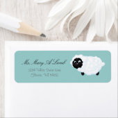 De "Kleine Lamb"Gepersonaliseerde Etiketten van he (Insitu)