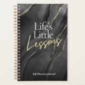 De kleine lessen van het leven - Black & Gold Self Planner (Voorkant)