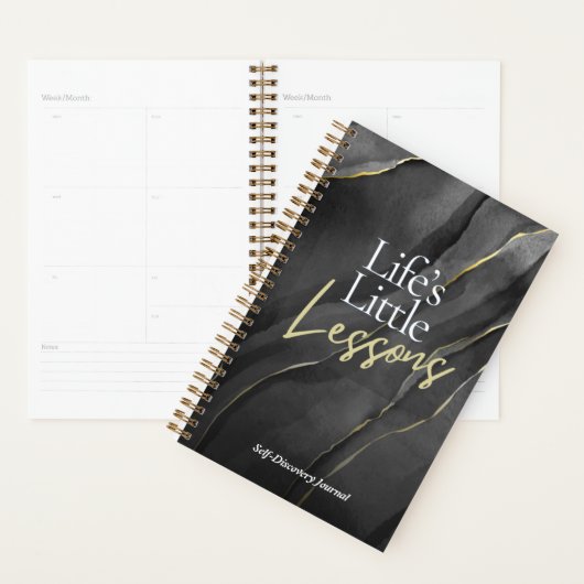 De kleine lessen van het leven - Black & Gold Self Planner (Display)