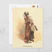 De kleine marchioness uit de oude nieuwsgierige wi briefkaart (Voorkant / Achterkant)