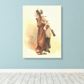 De kleine marchioness uit de oude nieuwsgierige wi canvas afdruk (Insitu (Houten vloer))