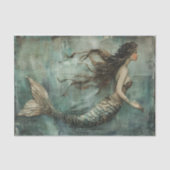 DE KLEINE MEERMEermin DECOUPAGE Tissuepapier (Voorkant)