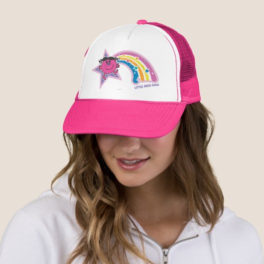 De kleine Miss Bad & Rainbow Trucker Pet (In situ)