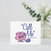 De kleine Miss Chatterbox Briefkaart (Staand voorkant)