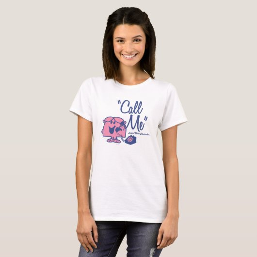 De kleine Miss Chatterbox T-shirt (Voorkant volledig)