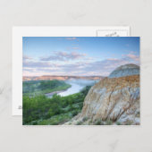De kleine Missouri-rivier aan de Kleine Briefkaart (Voorkant / Achterkant)