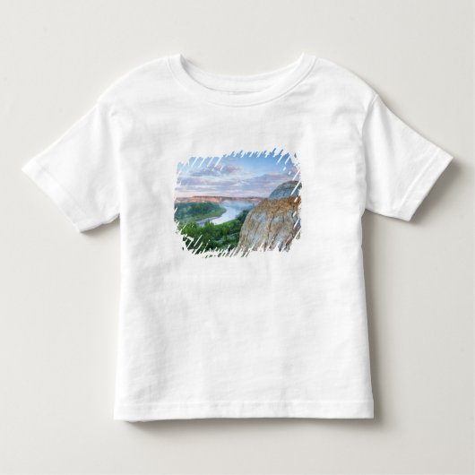 De kleine Missouri-rivier aan de Kleine Kinder Shirts (Voorkant)