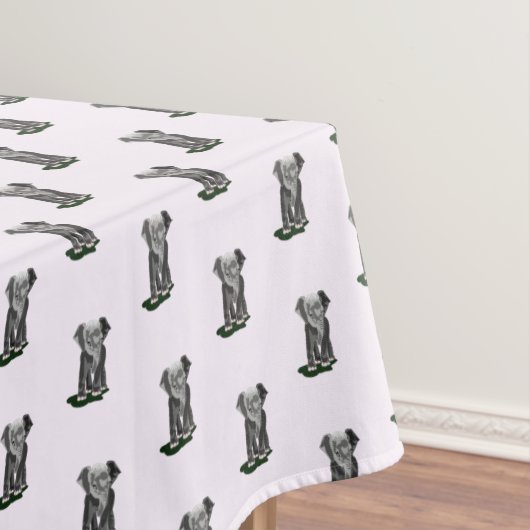 De kleine olifant tafelkleed (Voorbeeld)