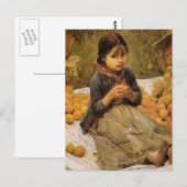 De kleine Oranje Gatherer Briefkaart (Voorkant / Achterkant)