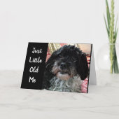 DE KLEINE OUDE MAN VRAAGT: HOE GAAT HET MET JE? KAART (Voorkant)