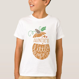 De kleine pompoen van tante t-shirt